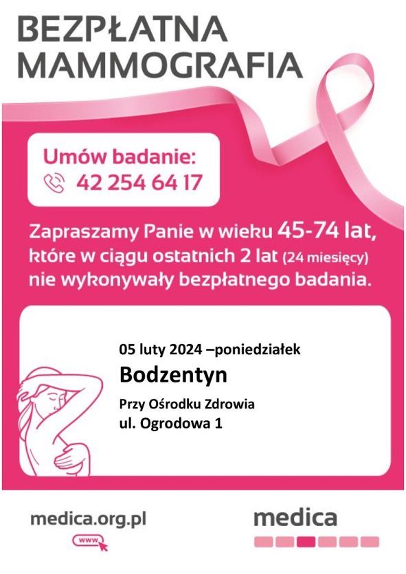 Plakat Bodzentyn luty 2024 KP